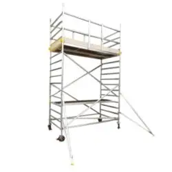 Aluminium breed rolsteiger 8 meter huren