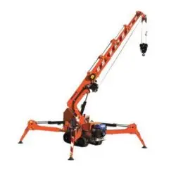 Mini hijskraan 8 meter huren? Je huurt voordelig een mini hijskraan bij GECO verhuur