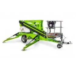 Aanhanger kniktelescoop hoogwerker 21 meter huren